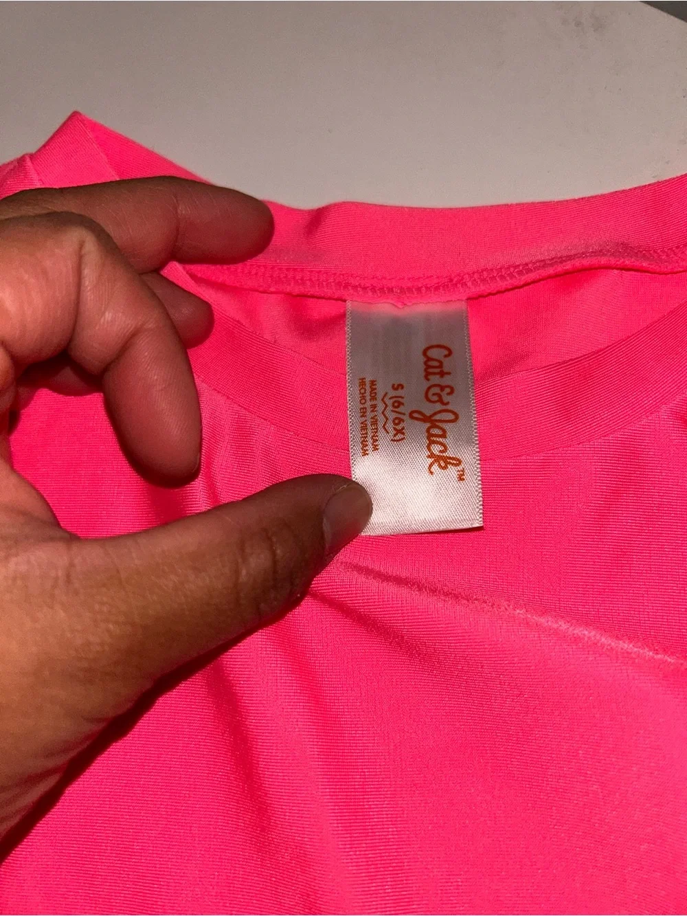 Girls' Bright Pink Long Sleeve Swim Top and Mixed Prints Swim Set